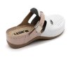 Leon Comfort női papucs - 901 Feher-Puder