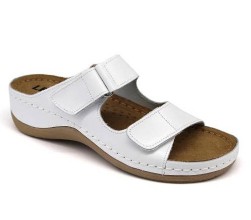 Leon Comfort női papucs - 905 Feher