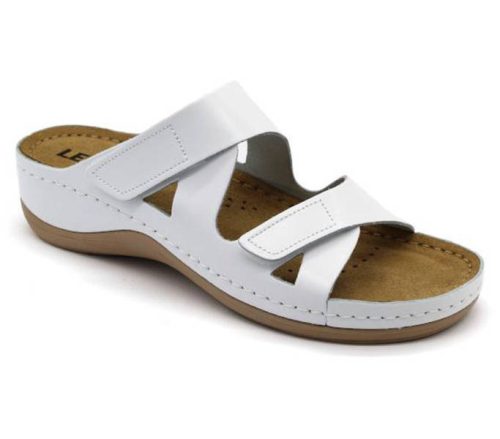 Leon Comfort női papucs - 906 Feher