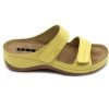Leon Comfort női papucs - 907 Sarga