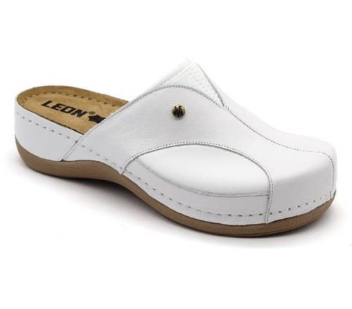 Leon Comfort női papucs - 912 Feher