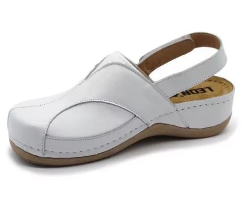 Leon Comfort női szandál - 913 Feher