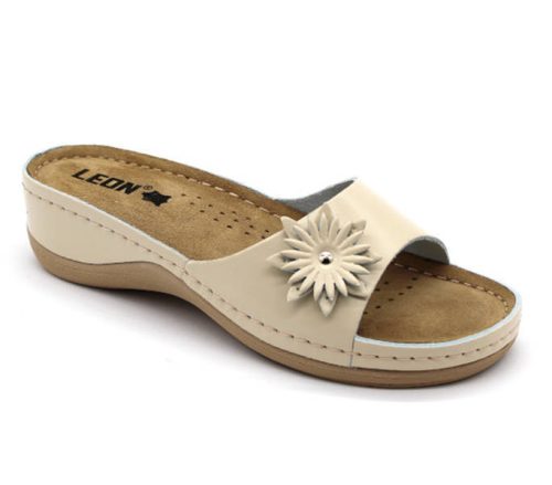 Leon Comfort női papucs - 915 Bezs