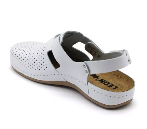 Leon Comfort női szandál - 951 Feher