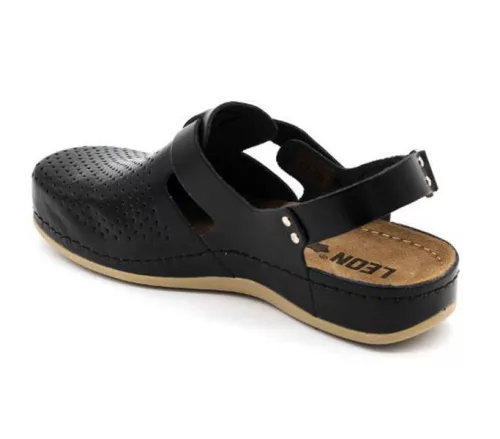 Leon Comfort női szandál - 951 Fekete