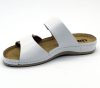 Leon Comfort női papucs - 952 White-Brown