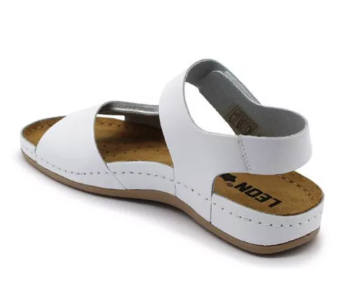 Leon Comfort női szandál - 963 Feher