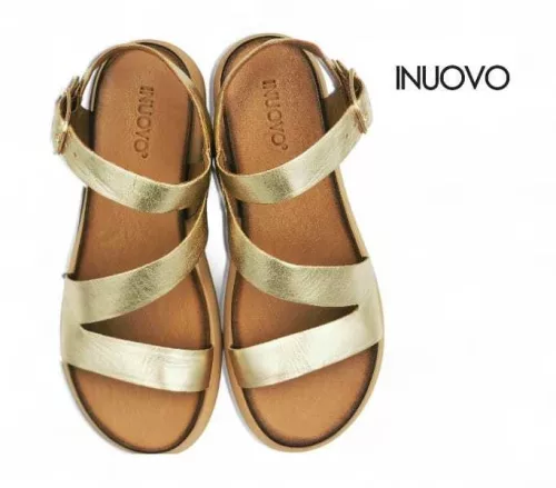 Inuovo női szandál - A96001 Gold