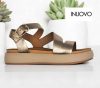 Inuovo női szandál - A96001 Metal-ash