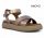 Inuovo női szandál - A96004 Metal-ash