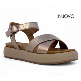Inuovo női szandál - A96004 Metal-ash