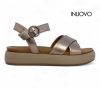 Inuovo női szandál - A96004 Metal-ash