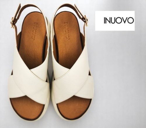 Inuovo női szandál - A96005 Crema