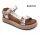 Inuovo női szandál - A96044 Metal-rose