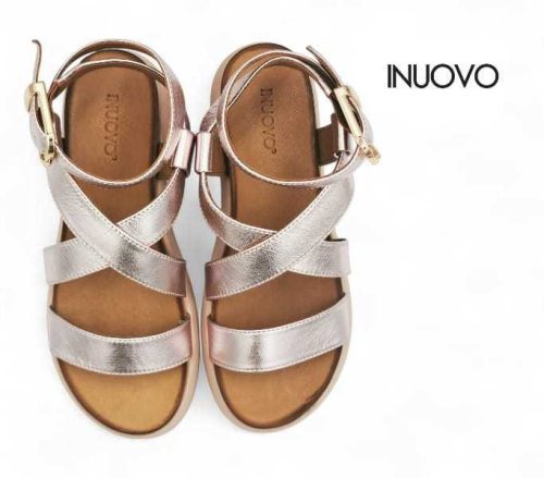 Inuovo női szandál - A96045 Metal-rose