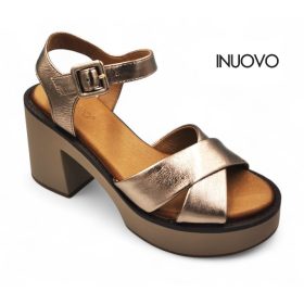 Inuovo női szandál - A97001 Metal-ash