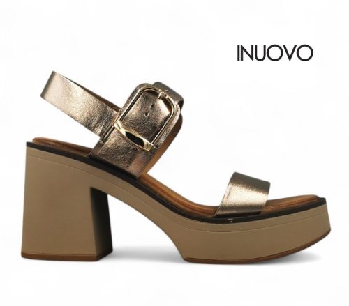 Inuovo női szandál - A97012 Metal-ash