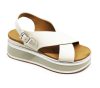 Inuovo női szandál - A98009 CreamS24