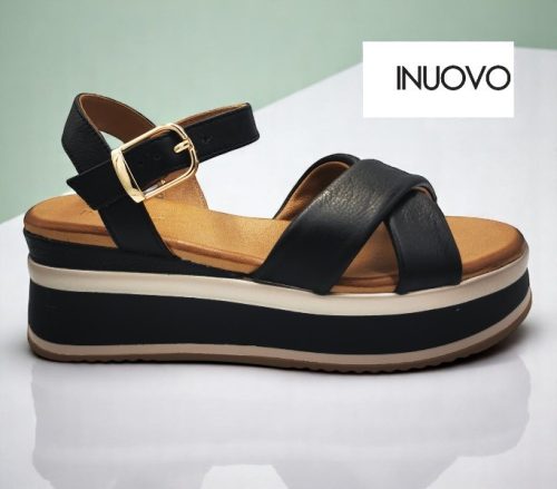 Inuovo női szandál - A98018 Black