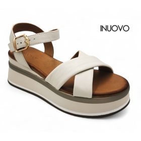 Inuovo női szandál - A98018 Crema