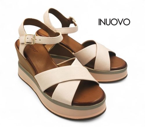 Inuovo női szandál - B37003 Blush