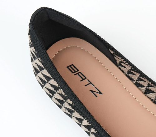 Batz női cipő - Balerina Black