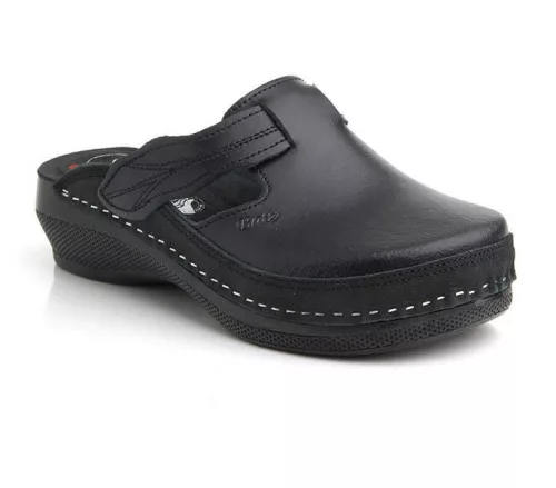 Batz női papucs - Flower fekete