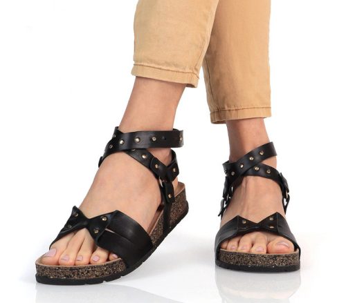 Batz Női szandál - Gladiator Fekete