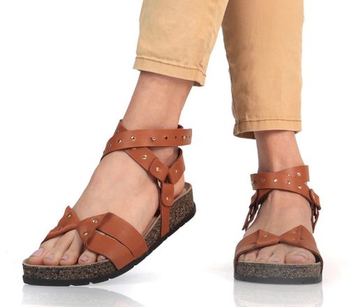 Batz Női szandál - Gladiator barna