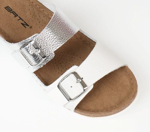 Batz női papucs - Mallorca White-Si