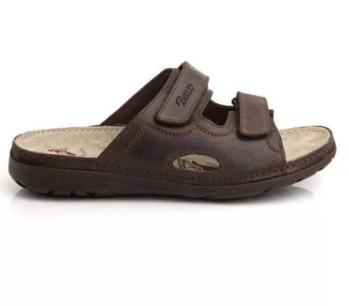 Batz férfi papucs - Mike barna