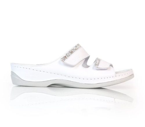 Batz női papucs - Rea Gold-White