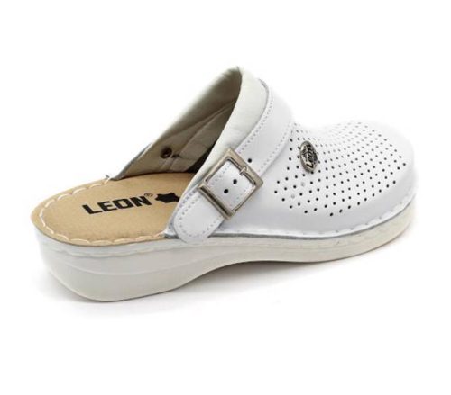 Leon Comfort férfi papucs - V202M Feher
