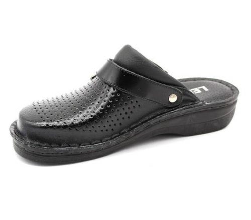 Leon Comfort férfi papucs - V202M Fekete