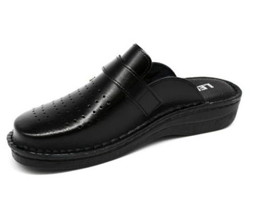 Leon Comfort férfi papucs - V230M Fekete